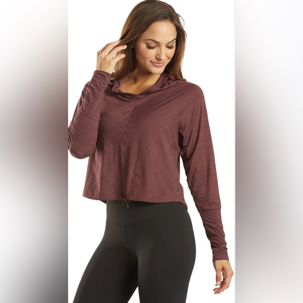 Prana Women’s Inigma Hoodie Burgundy Size XS